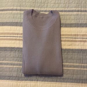 Lululemon lilac soft yarn sweater